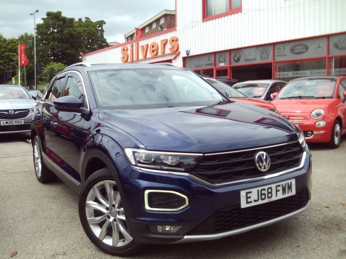 Volkswagen T-Roc 1.6 TDI SEL 5dr Hatchback Diesel Blue