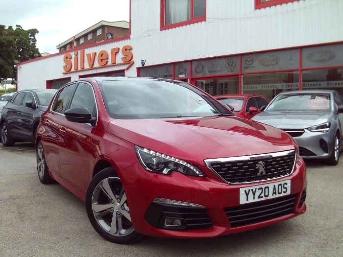 Peugeot 308 1.5 BlueHDi 130 GT Line 5dr-Pan Roof Hatchback Diesel Red