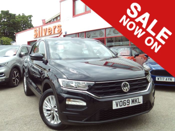 Volkswagen T-Roc 1.0 TSI S 5dr Hatchback Petrol Black