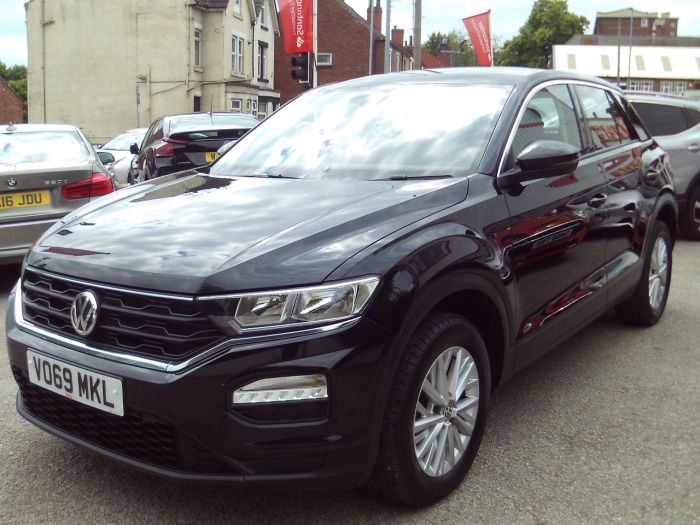 Volkswagen T-Roc 1.0 TSI S 5dr Hatchback Petrol Black