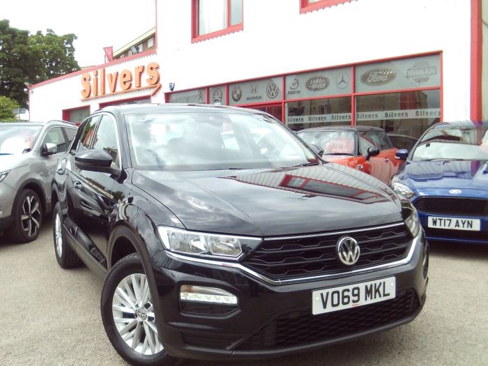 Volkswagen T-Roc 1.0 TSI S 5dr Hatchback Petrol Black