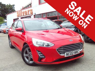 Ford Focus 1.5 EcoBlue 95 Style 5dr Hatchback Diesel RedFord Focus 1.5 EcoBlue 95 Style 5dr Hatchback Diesel Red at Silvers Pontefract