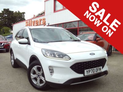 Ford Kuga 1.5 EcoBlue Zetec 5dr- Nav Hatchback Diesel WhiteFord Kuga 1.5 EcoBlue Zetec 5dr- Nav Hatchback Diesel White at Silvers Pontefract