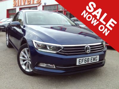 Volkswagen Passat 1.5 TSI EVO 150 SE Business 4dr-Nav Saloon Petrol BlueVolkswagen Passat 1.5 TSI EVO 150 SE Business 4dr-Nav Saloon Petrol Blue at Silvers Pontefract