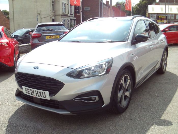 Ford Focus 1.0 EcoBoost Hybrid mHEV 125 Active Edition 5dr Hatchback Petrol / Electric Hybrid Silver