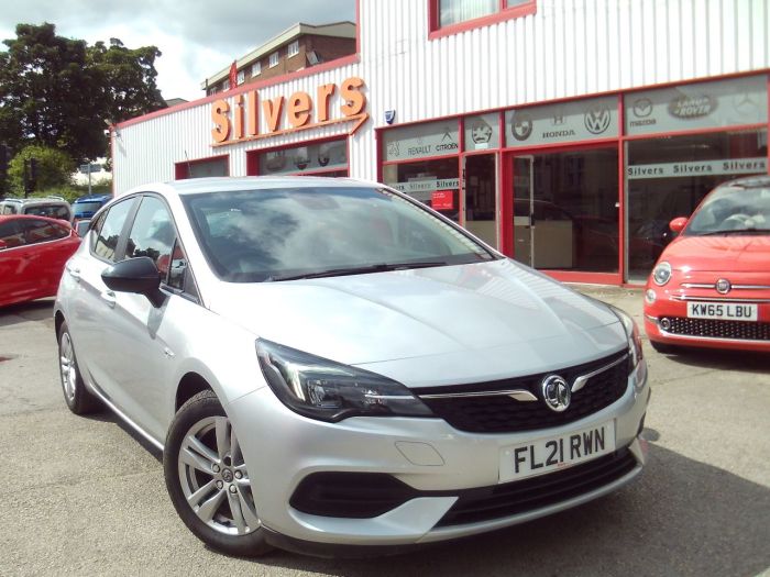 Vauxhall Astra 1.5 Turbo D 105 Business Edition Nav 5dr Hatchback Diesel Silver