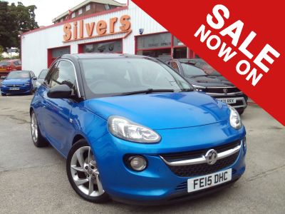 Vauxhall Adam 1.0T ecoFLEX Slam 3dr [Start Stop] Hatchback Petrol BlueVauxhall Adam 1.0T ecoFLEX Slam 3dr [Start Stop] Hatchback Petrol Blue at Silvers Pontefract