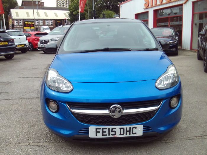 Vauxhall Adam 1.0T ecoFLEX Slam 3dr [Start Stop] Hatchback Petrol Blue