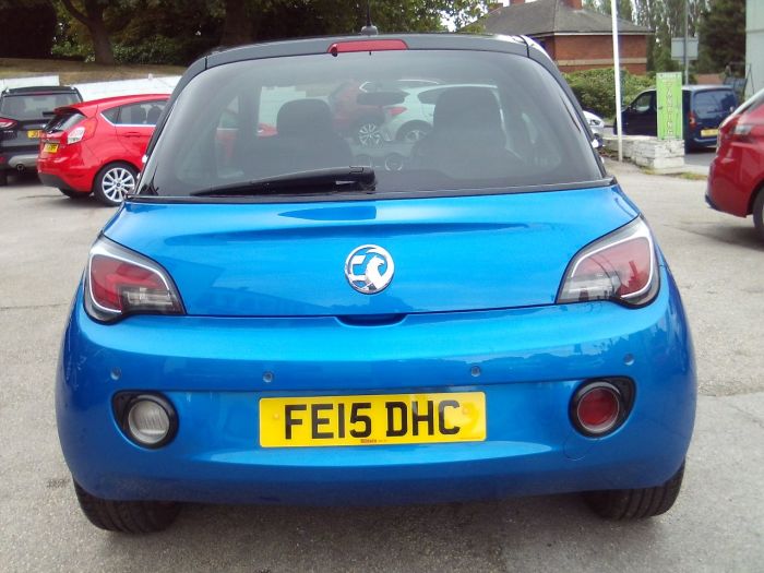 Vauxhall Adam 1.0T ecoFLEX Slam 3dr [Start Stop] Hatchback Petrol Blue