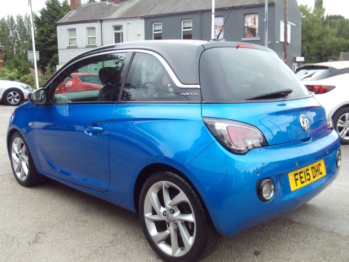 Vauxhall Adam 1.0T ecoFLEX Slam 3dr [Start Stop] Hatchback Petrol Blue