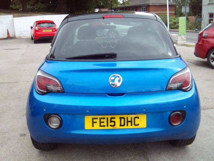 Vauxhall Adam 1.0T ecoFLEX Slam 3dr [Start Stop] Hatchback Petrol Blue