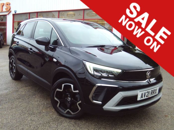 Vauxhall Crossland 1.2 Turbo Elite 5dr Hatchback Petrol Black