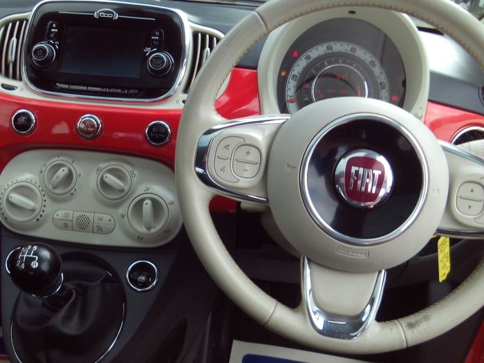 Fiat 500 1.2 Lounge 3dr Hatchback Petrol Pink