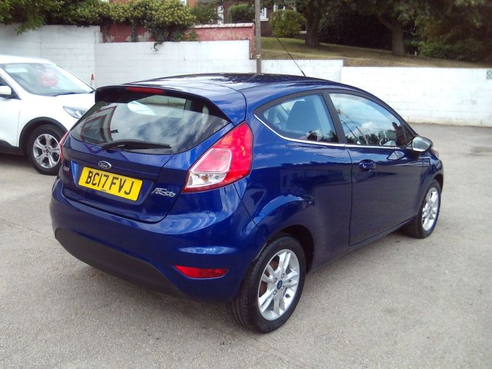 Ford Fiesta 1.0 EcoBoost Zetec 3dr-Nav Hatchback Petrol Blue