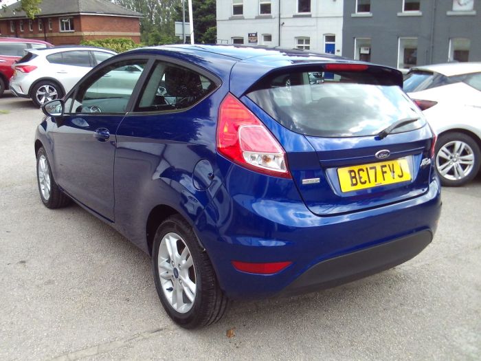 Ford Fiesta 1.0 EcoBoost Zetec 3dr-Nav Hatchback Petrol Blue