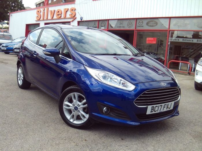 Ford Fiesta 1.0 EcoBoost Zetec 3dr-Nav Hatchback Petrol Blue