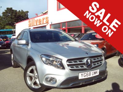 Mercedes-Benz GLA 1.6 GLA 200 Sport Executive 5dr-Nav Estate Petrol SilverMercedes-Benz GLA 1.6 GLA 200 Sport Executive 5dr-Nav Estate Petrol Silver at Silvers Pontefract