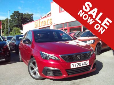 Peugeot 308 1.5 BlueHDi 130 GT Line 5dr-Pan Roof Hatchback Diesel RedPeugeot 308 1.5 BlueHDi 130 GT Line 5dr-Pan Roof Hatchback Diesel Red at Silvers Pontefract