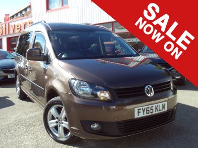 Volkswagen Caddy Maxi Life 1.6 TDI 5dr-W.A.V MPV Diesel BrownVolkswagen Caddy Maxi Life 1.6 TDI 5dr-W.A.V MPV Diesel Brown at Silvers Pontefract