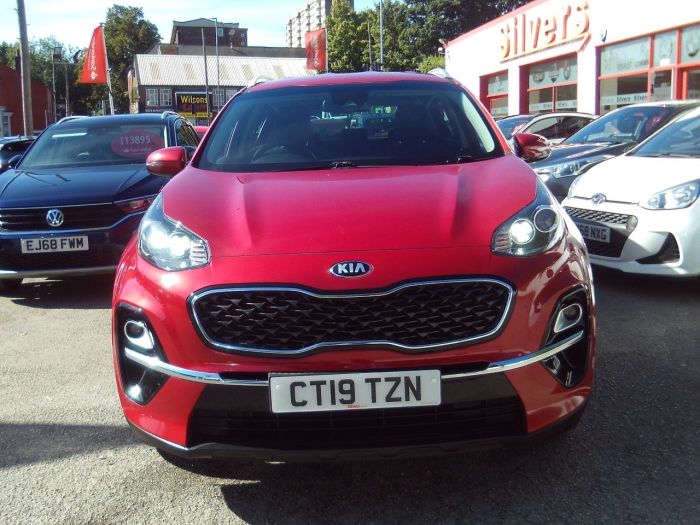 Kia Sportage 1.6 GDi ISG 2 5dr Estate Petrol Red