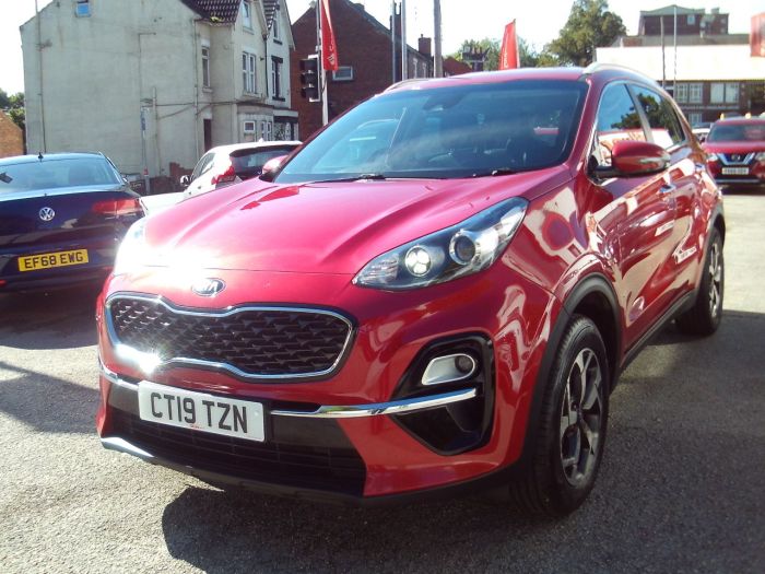 Kia Sportage 1.6 GDi ISG 2 5dr Estate Petrol Red