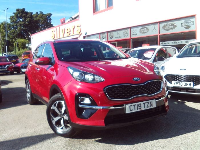 Kia Sportage 1.6 GDi ISG 2 5dr Estate Petrol Red